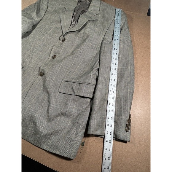 Lauren Ralph Lauren Gray Houndstooth Blazer Jacket Sports Coat Macy's See Photos - Picture 7 of 11